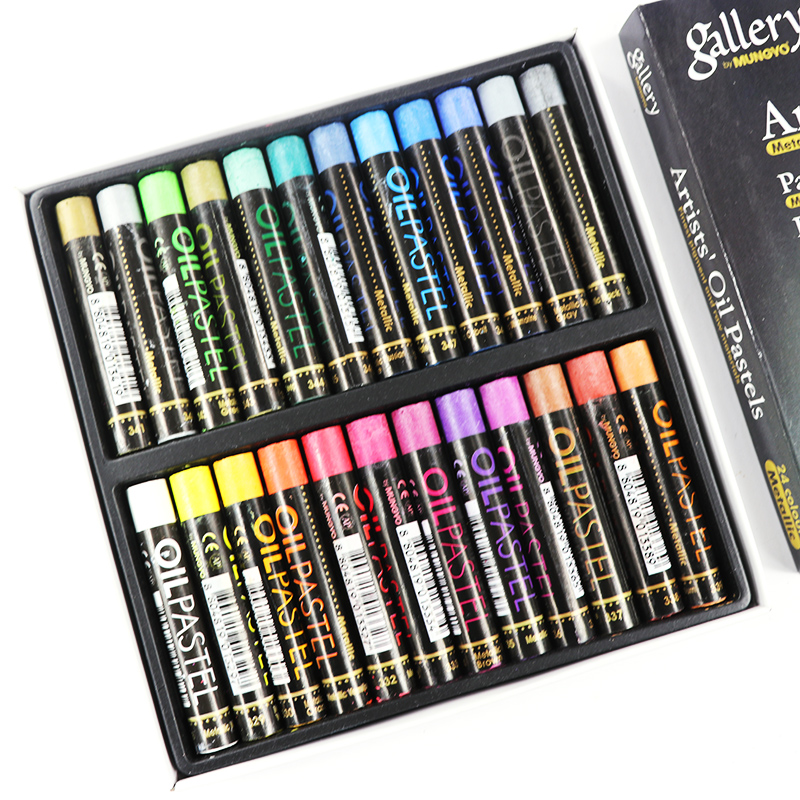 Mungyo 12/24 Colors Fluorescen - Chalk Pastel Set recensie en prijs