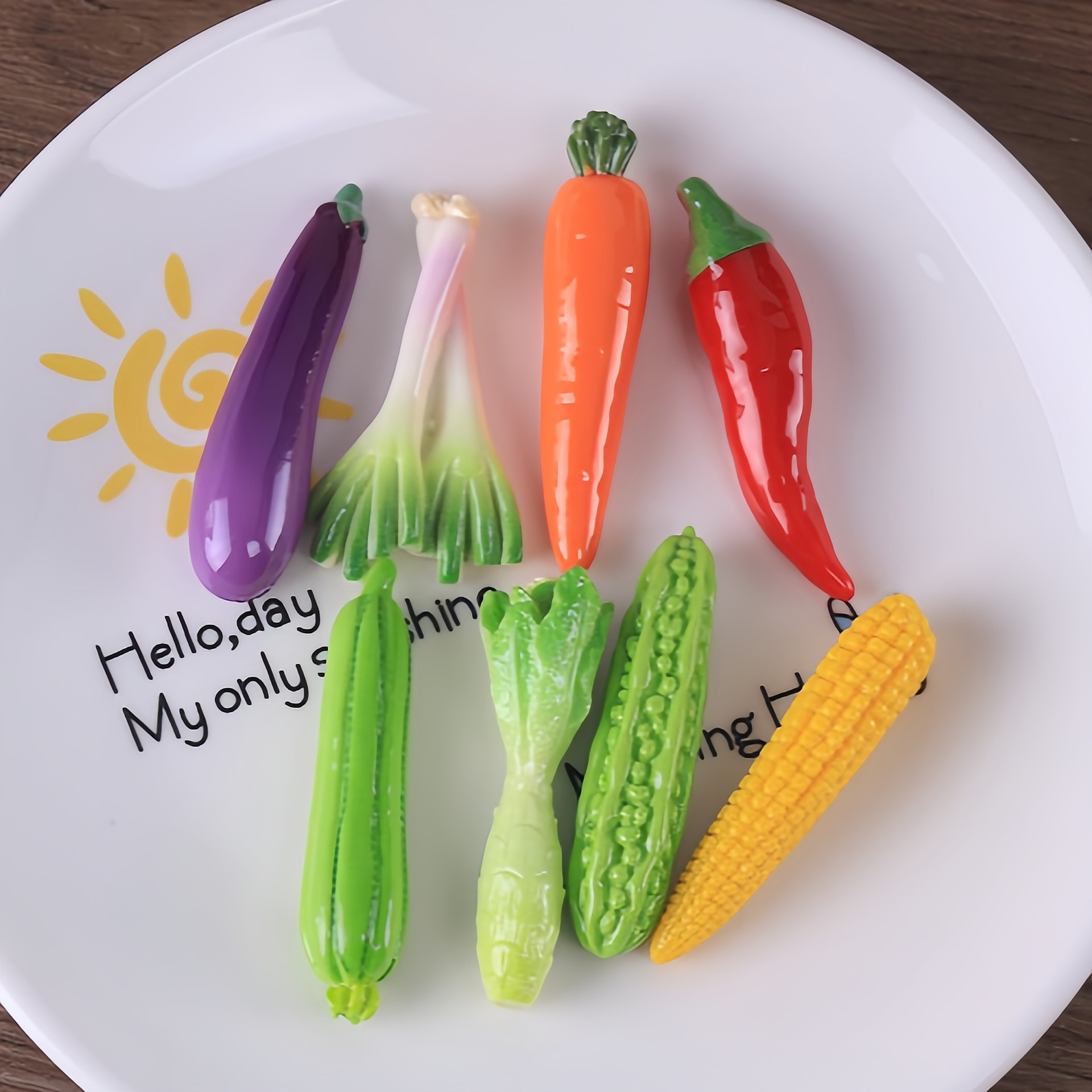 10Pcs Artificial Vegetable Fla - Art And Craft Vegetable recensie en prijs