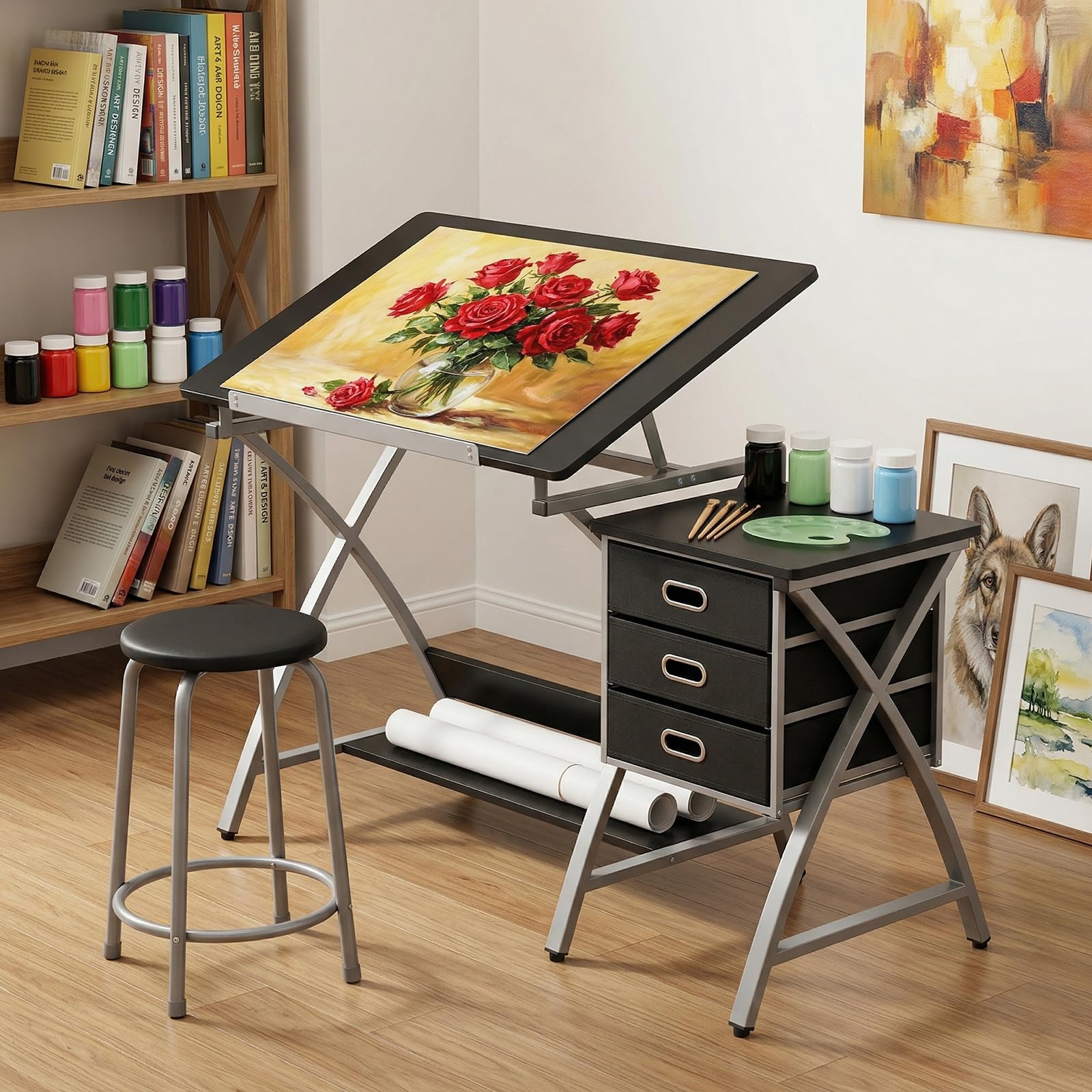 Tabletop Adjustable Drafting T - Art & Craft On Wild Animals For Preschoolers recensie en prijs