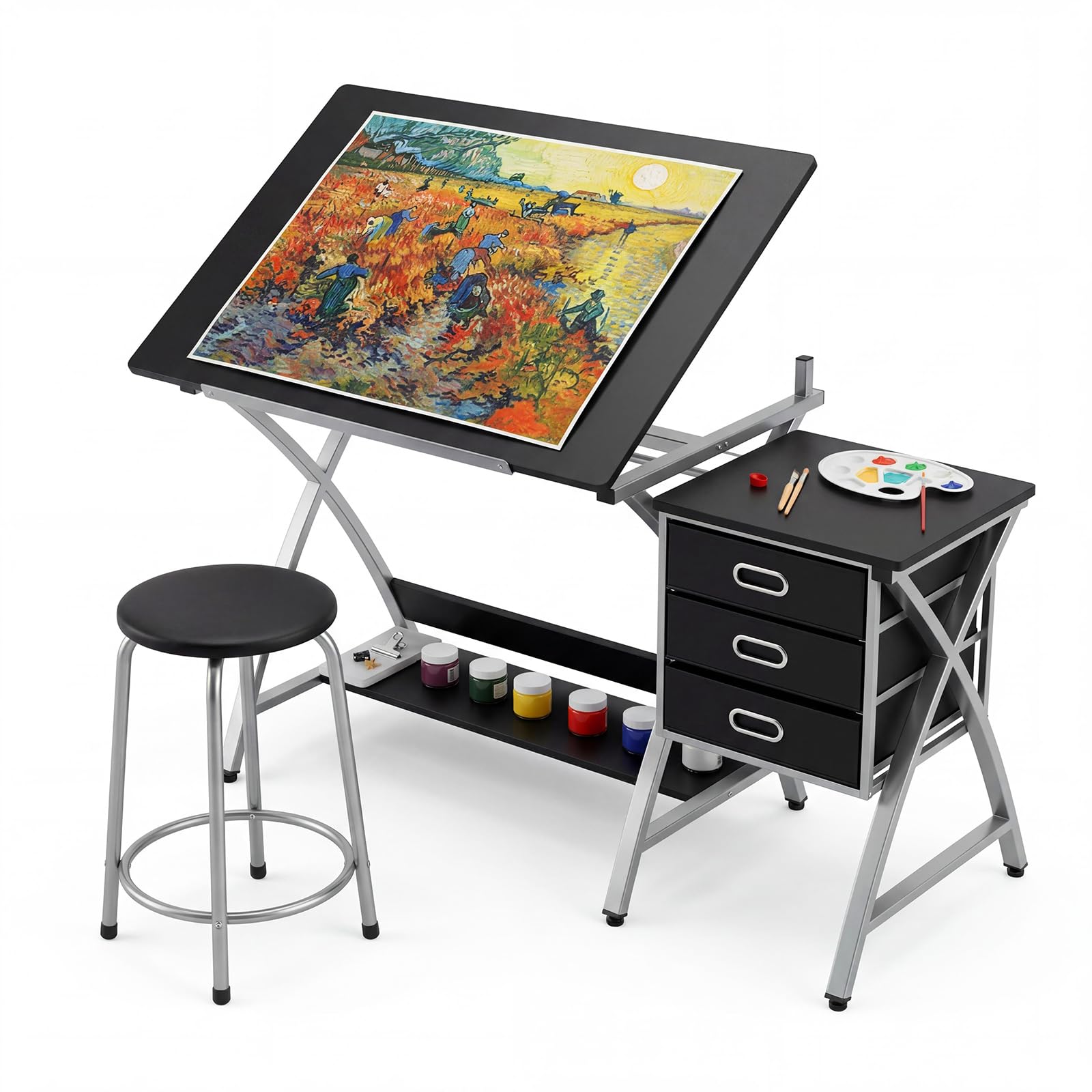 Tabletop Adjustable Drafting T - Art & Craft On Wild Animals For Preschoolers recensie en prijs