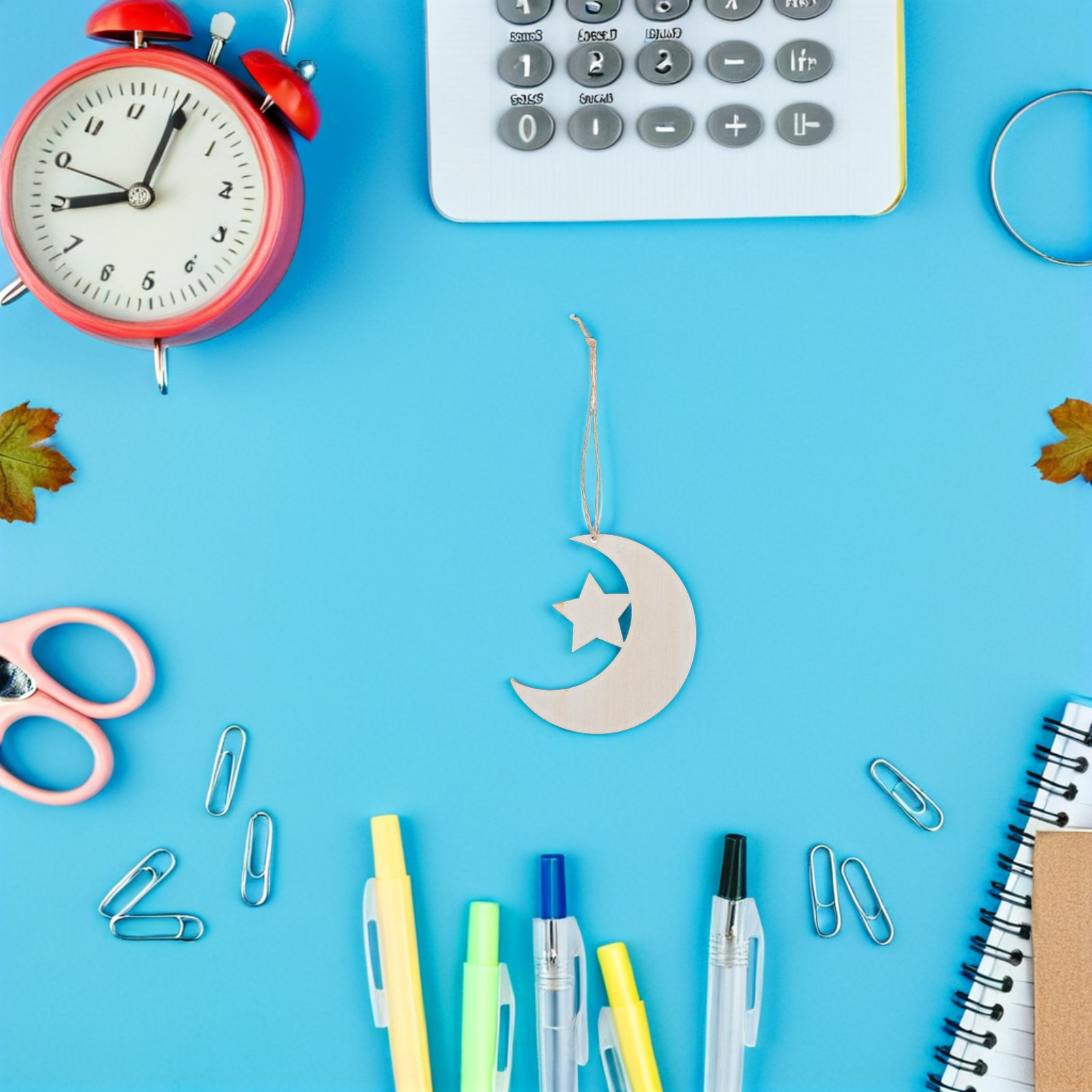 40Pcs Blank Wooden Moon and St - Art And Craft For Nursery recensie en prijs