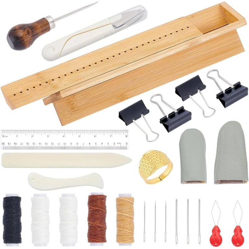 2025 Trend Bamboo Book-Binding - Bookbinding Supply Kit recensie en prijs