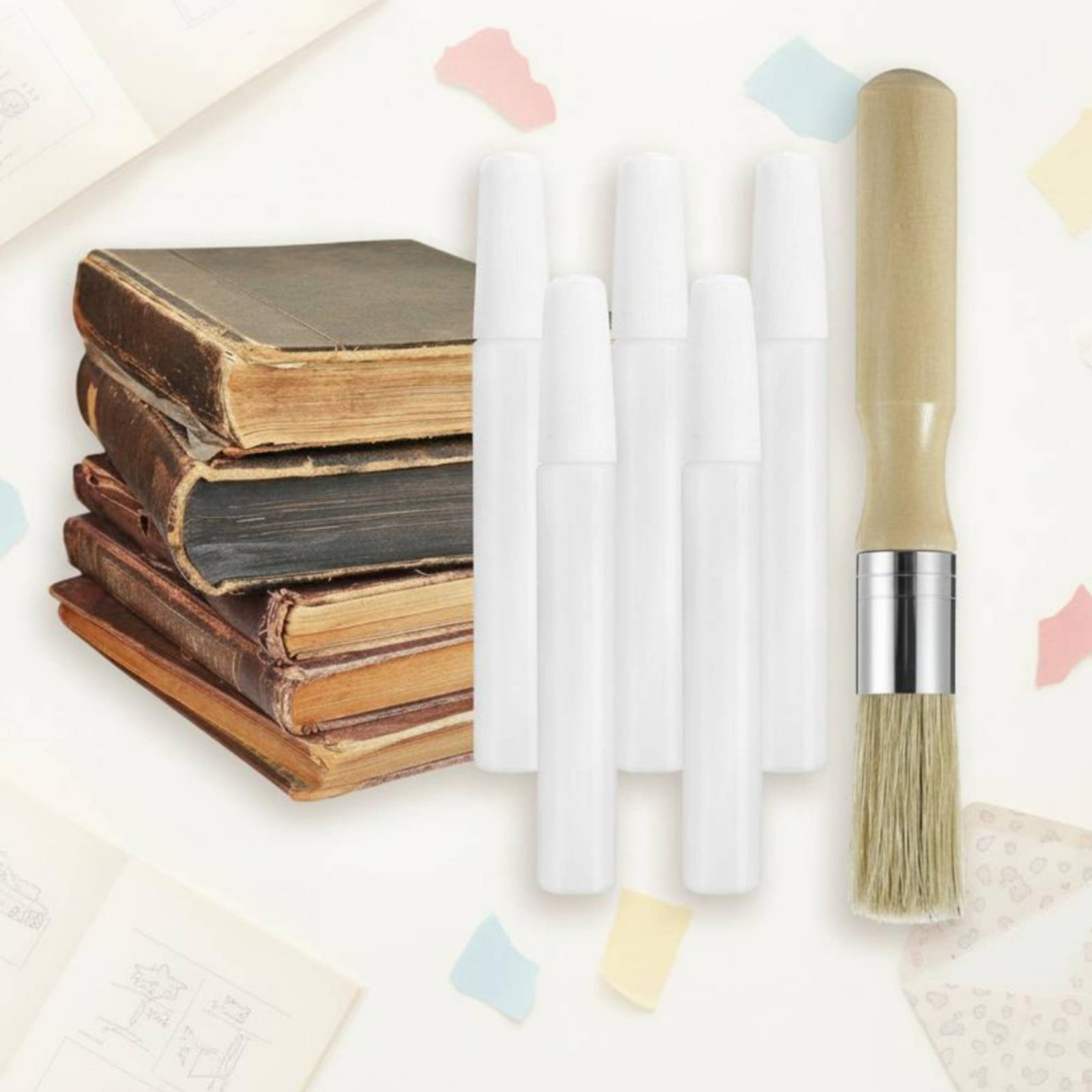 6 Pieces Book Glue and Brush S - Bookbinding Supply Kit recensie en prijs