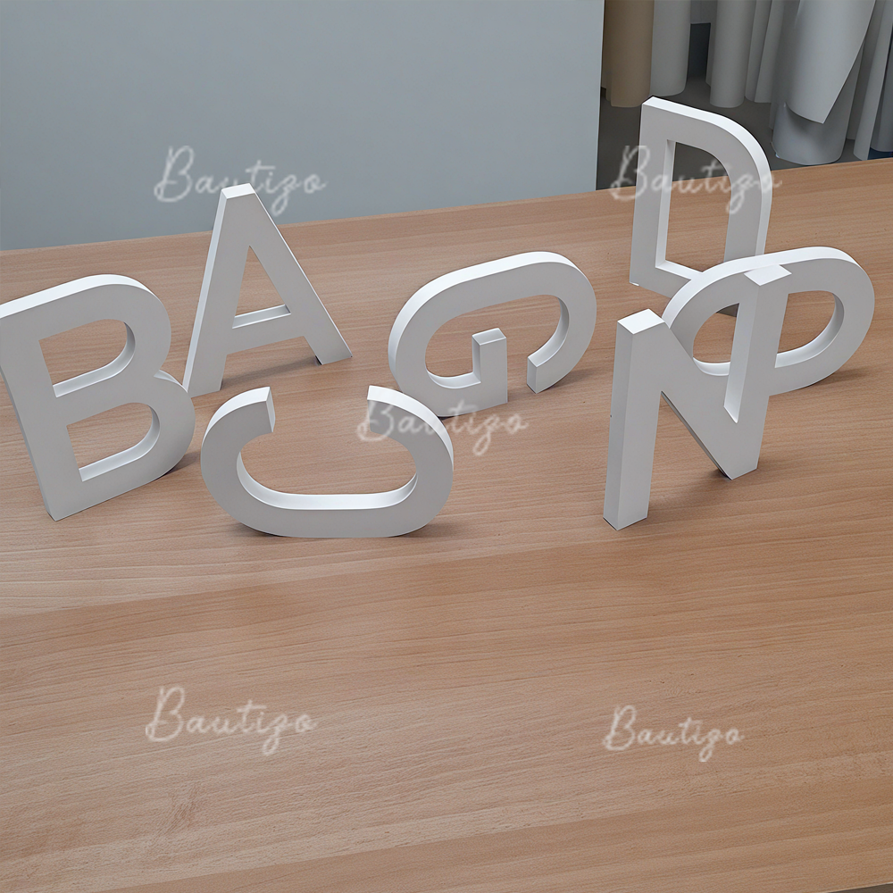 DIY Slogan Logo Letter 15CM Wh - Art Craft Logo Design recensie en prijs