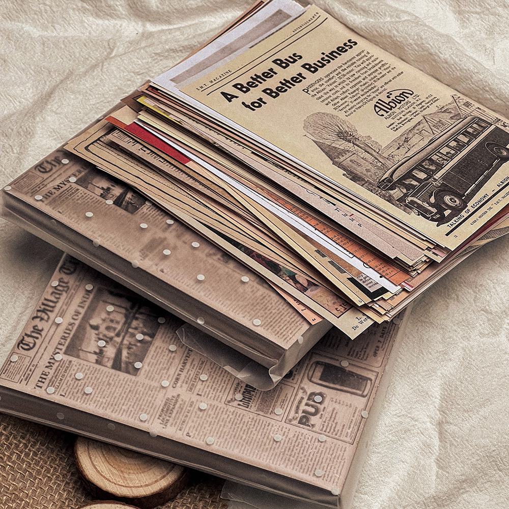 118Pcs Vintage Old Newspaper C - Art Craft Birthday Party recensie en prijs