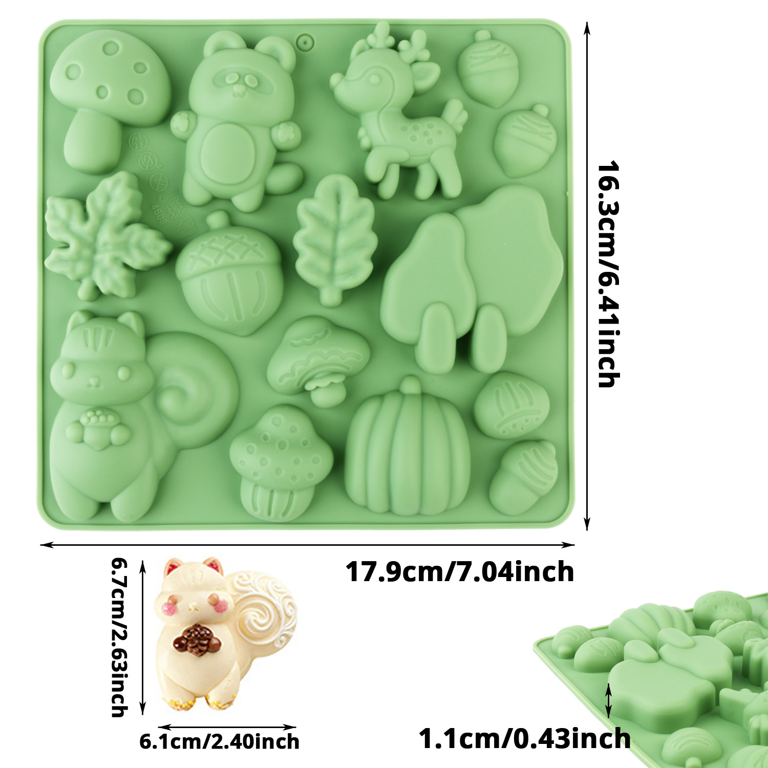 1 Silicone Cake Mold in the Sh - Art Craft Model recensie en prijs