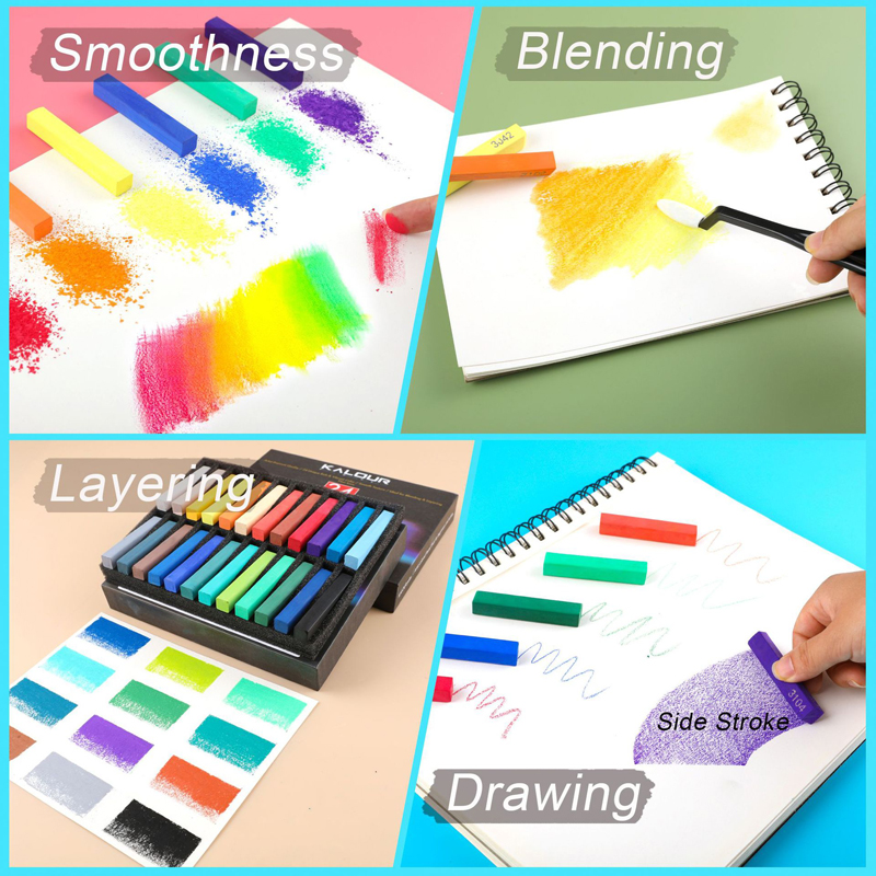 24Colors Set Soft Pastel Maste - Chalk Pastel Set recensie en prijs
