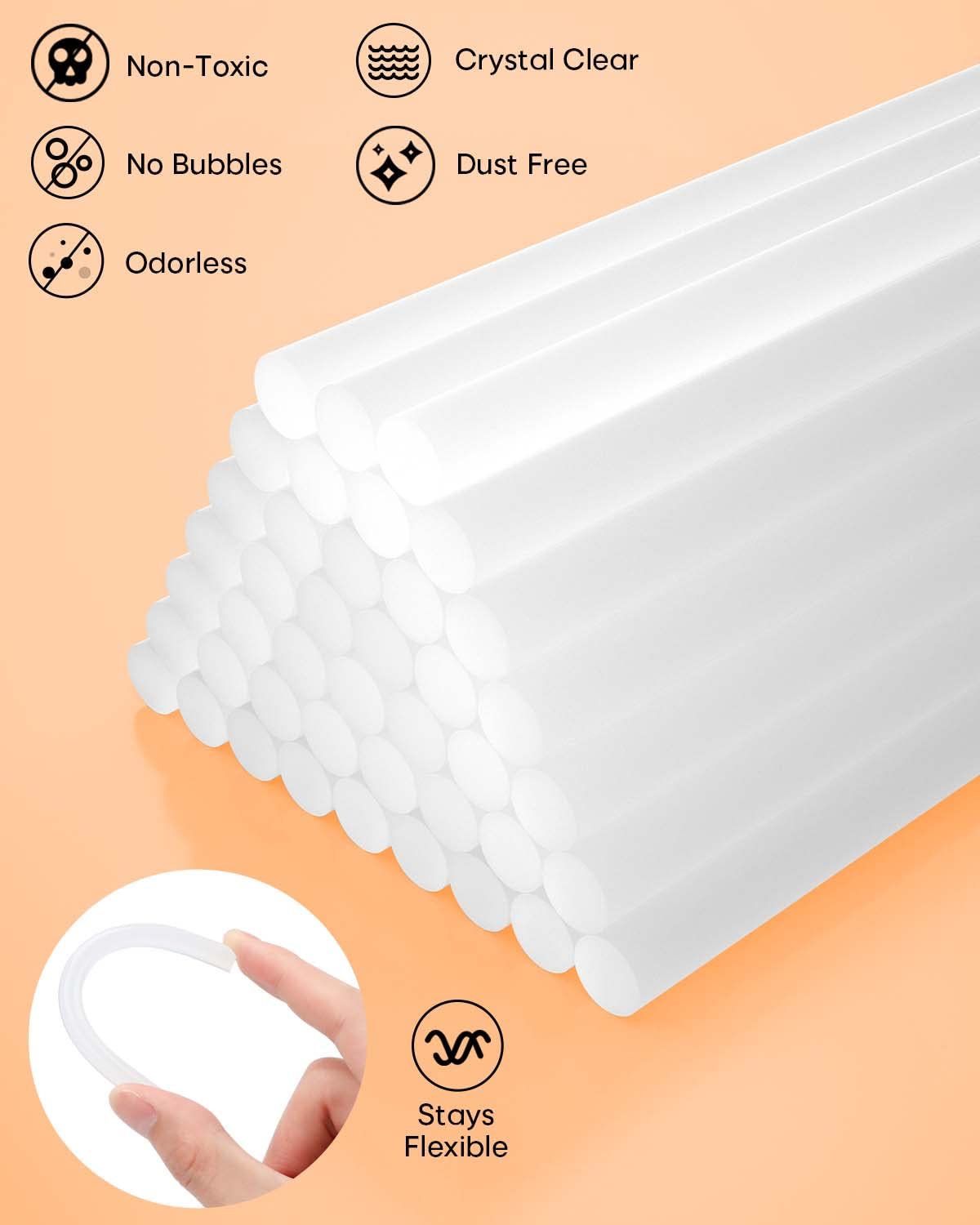 Full Size Hot Glue Sticks 0.43 - Art X Craft recensie en prijs