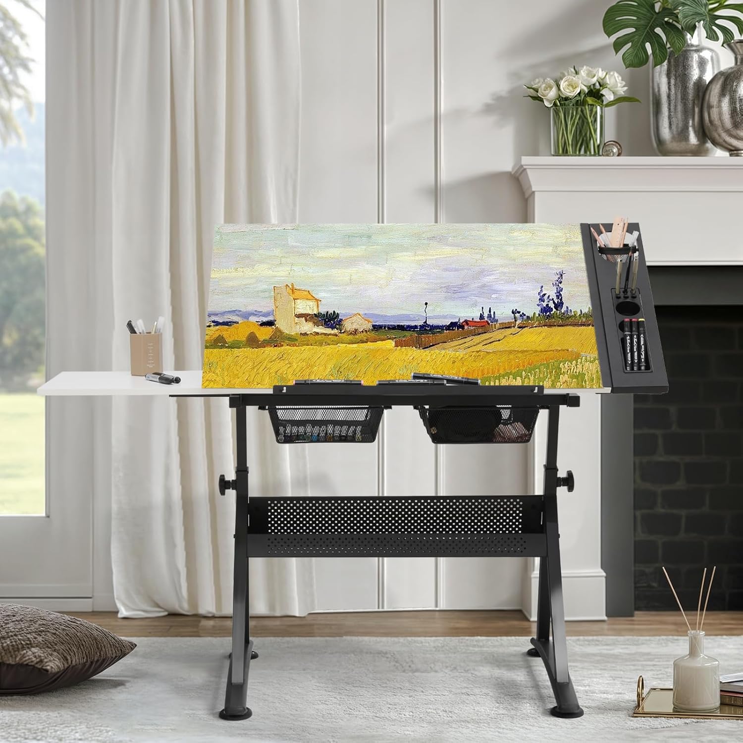 Art Deco Drafting Table, Heigh - Art & Craft On Wild Animals For Preschoolers recensie en prijs