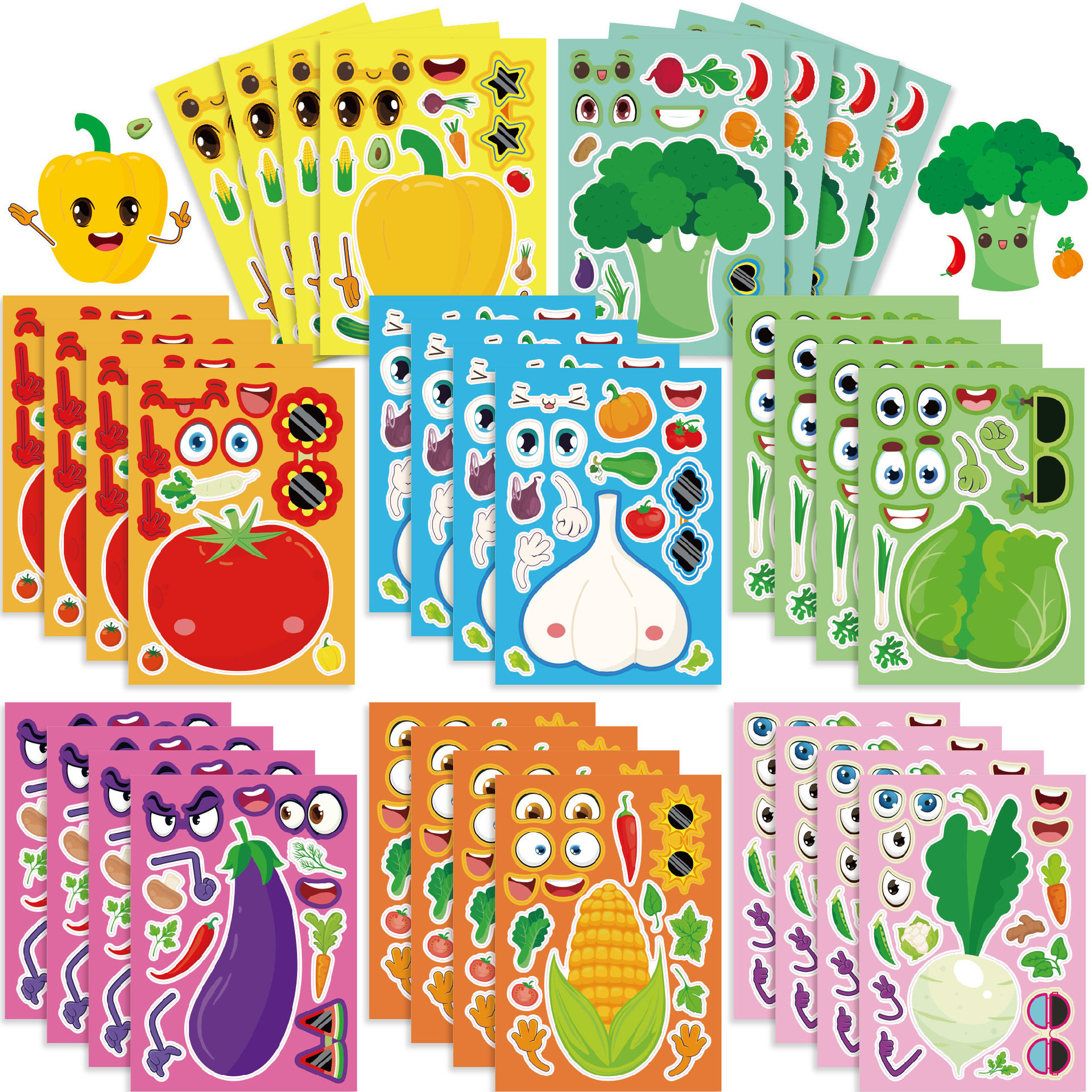 16Sheets Make Your Own Fruits  - Art And Craft Vegetable recensie en prijs