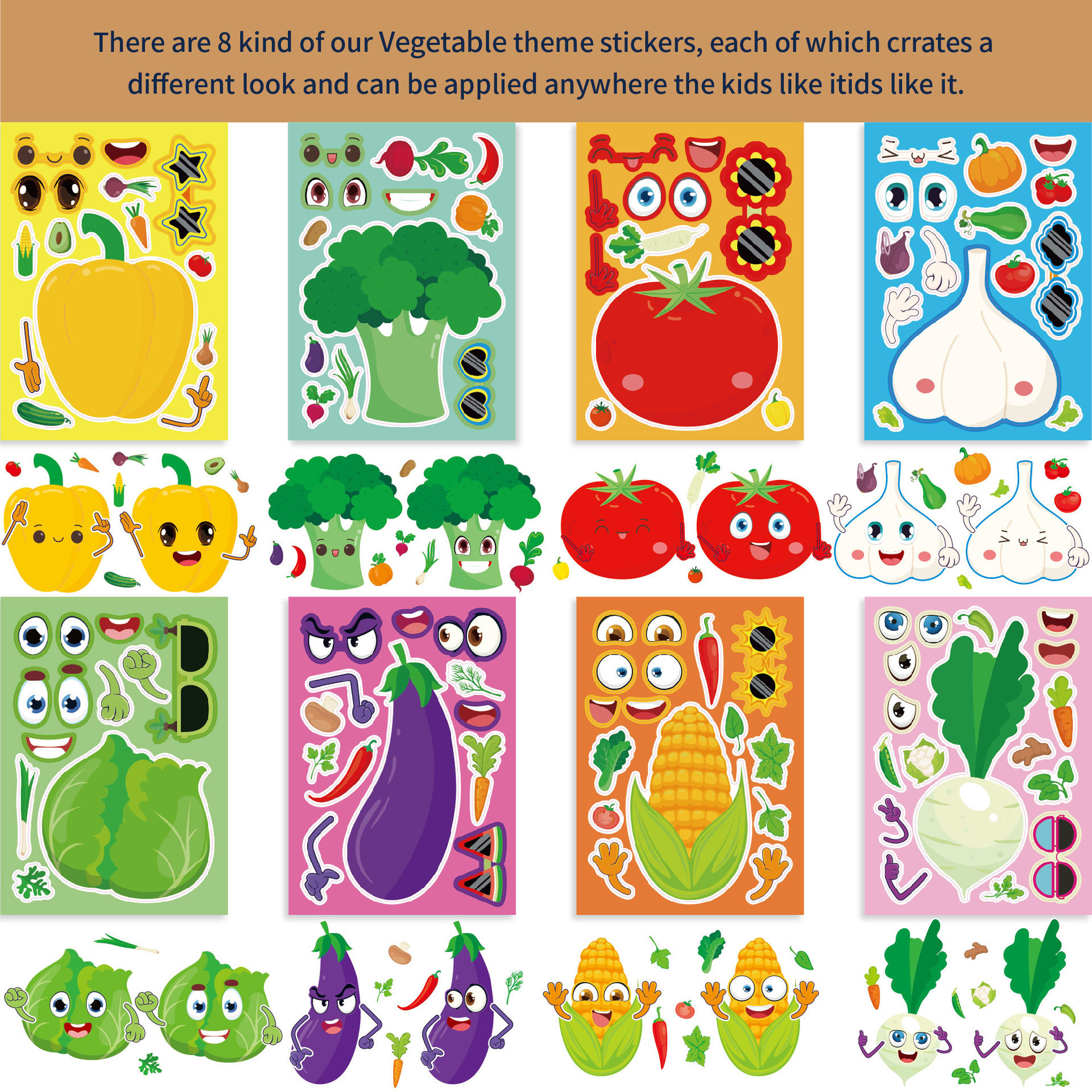 16Sheets Make Your Own Fruits  - Art And Craft Vegetable recensie en prijs