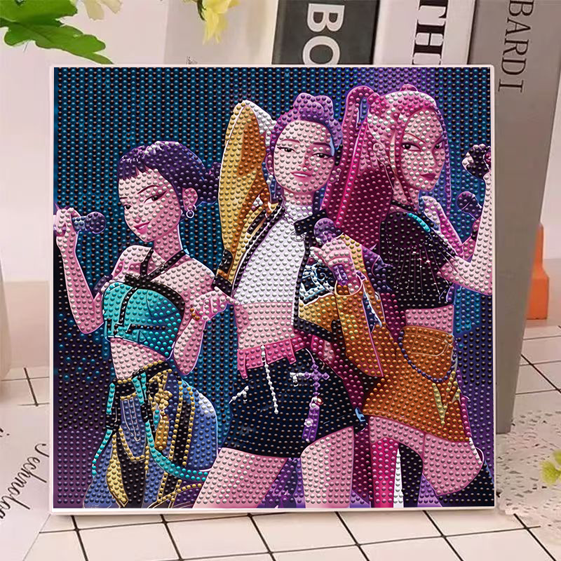 Anime Gilrs Lumi Mila Zoi K-po - Art Craft Model recensie en prijs