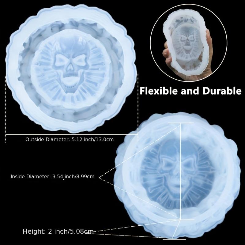 Ashtray mold, skull DIY craft  - Art Craft Party recensie en prijs