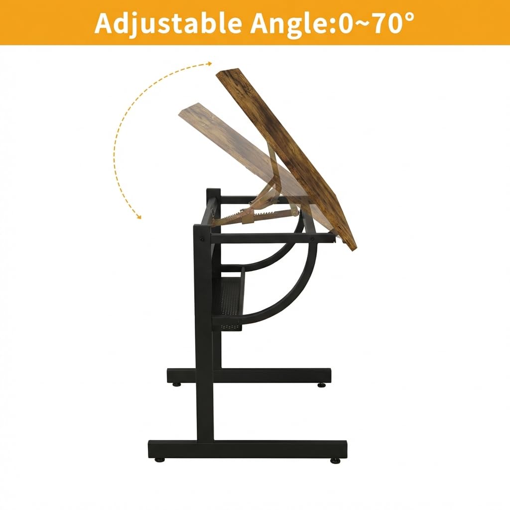 Adjustable Art Desk with Stora - Art & Craft On Wild Animals For Preschoolers recensie en prijs
