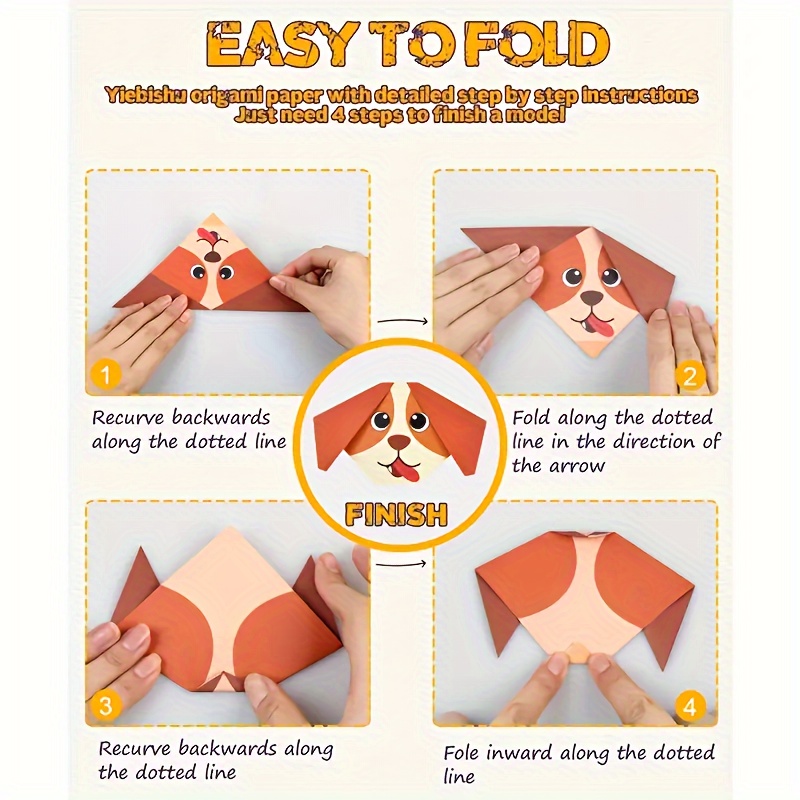 1 Set of 54 Sheet Origami Fun  - Art & Craft On Wild Animals For Preschoolers recensie en prijs