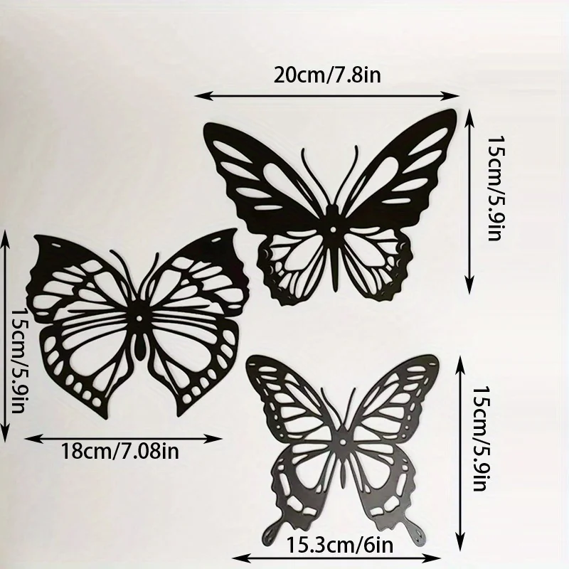 3pcs Butterfly Dragonfly Hummi - Art Craft Butterfly recensie en prijs