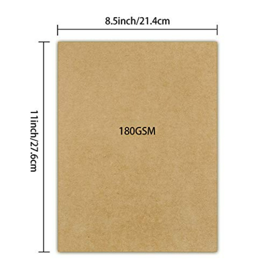 Kraft Paper, Kraft Cardstock f - Art X Craft recensie en prijs