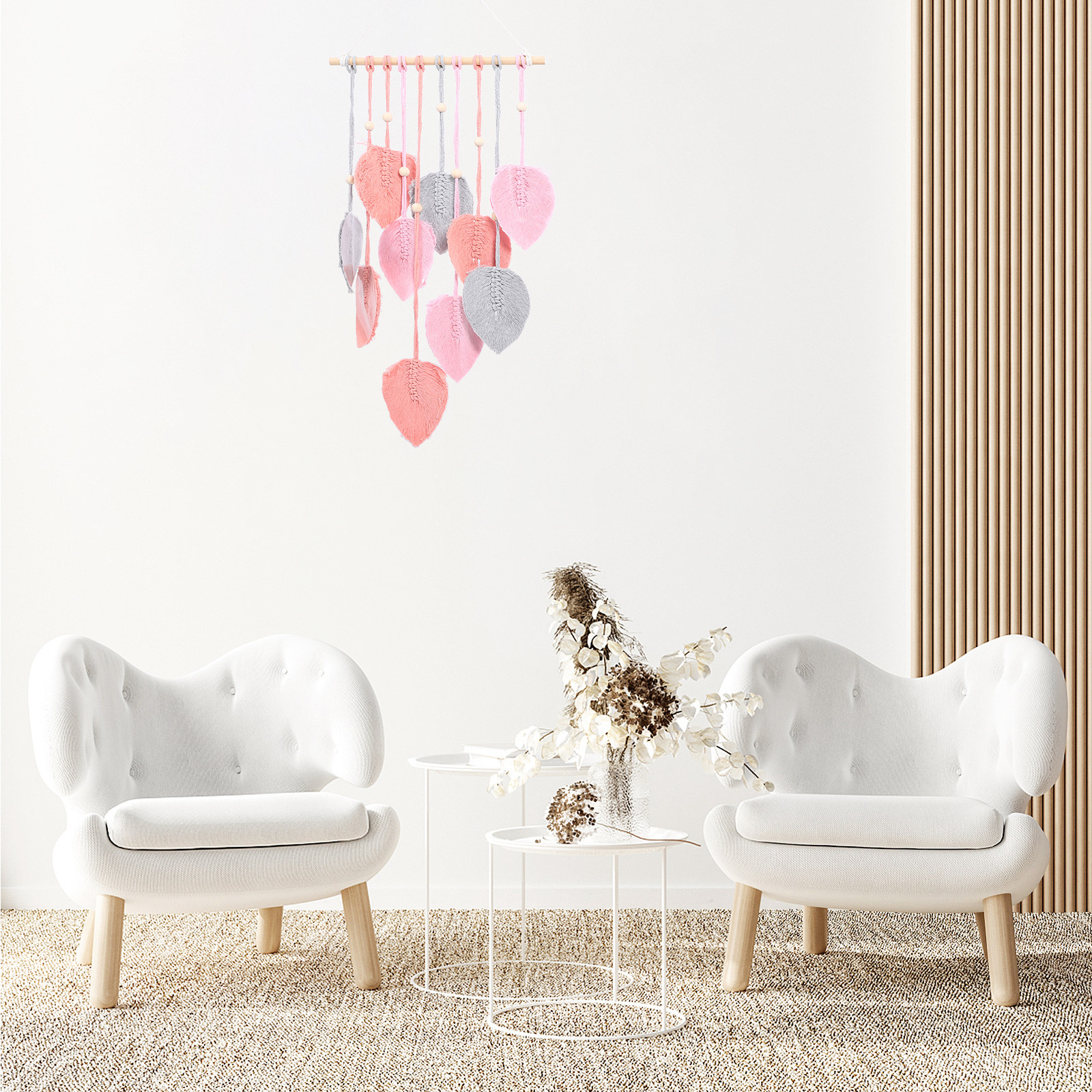 Leaf Woven Tapestry Macrame Wa - Art And Craft For Nursery recensie en prijs