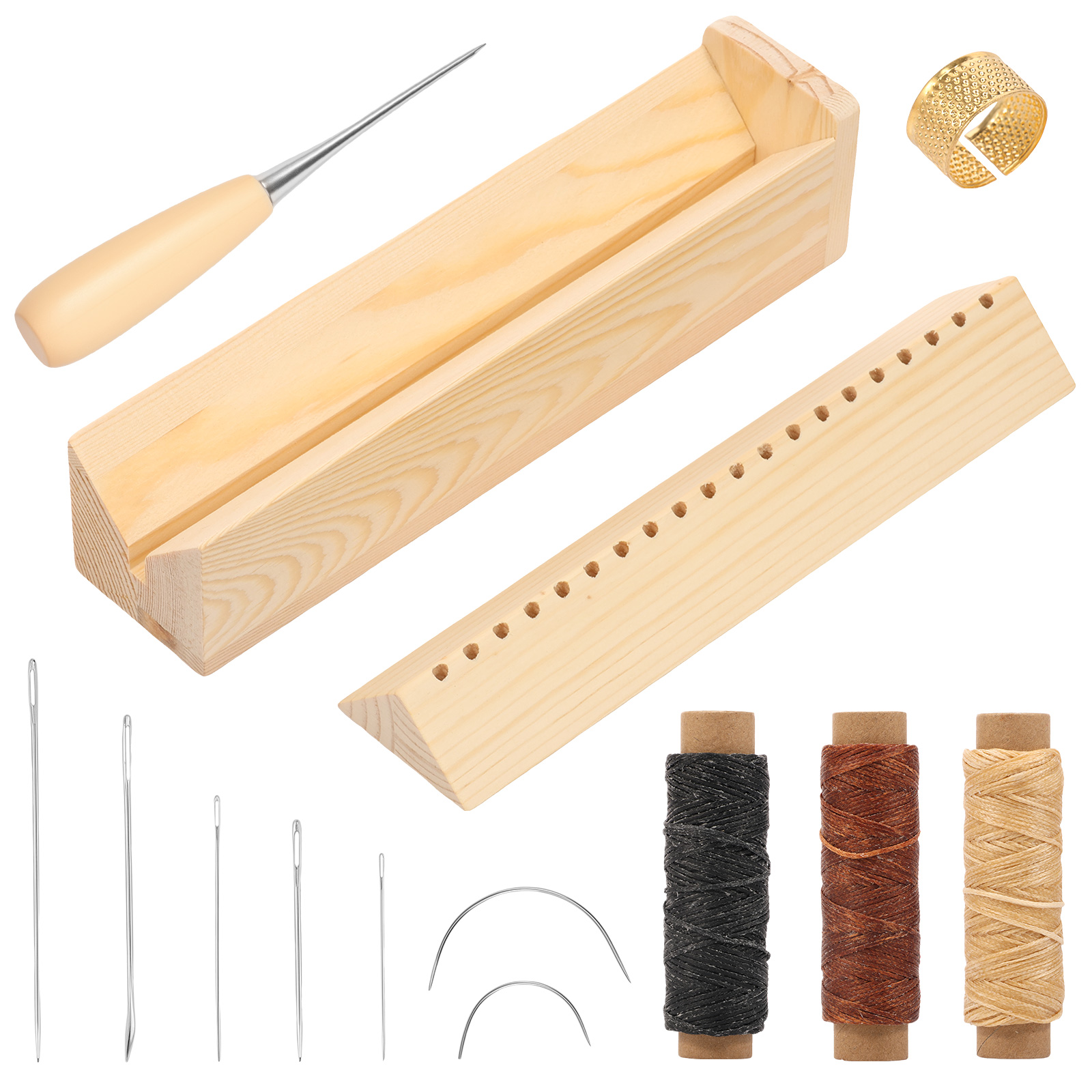 Wood Bookbinding Punching Crad - Bookbinding Supply Kit recensie en prijs