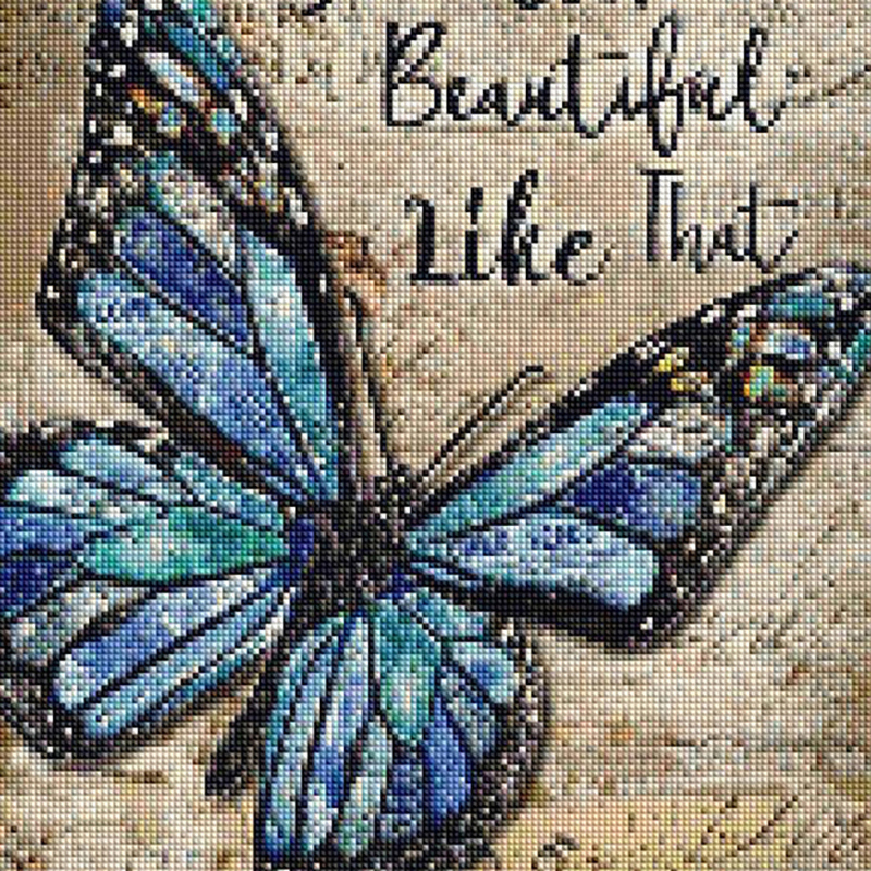 Nabi 5D Diamond Painting Butte - Art Craft Butterfly recensie en prijs