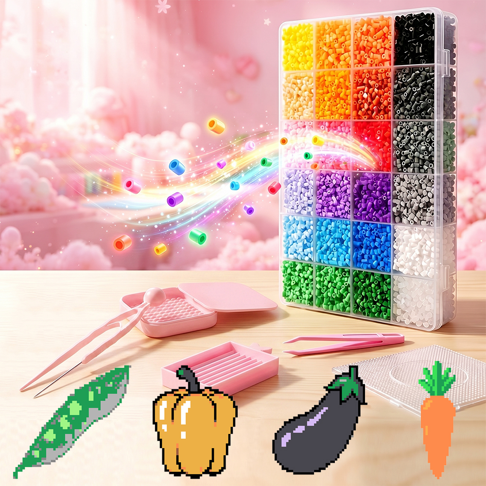 2.6mm 24 Colors Series Perler  - Art And Craft Vegetable recensie en prijs