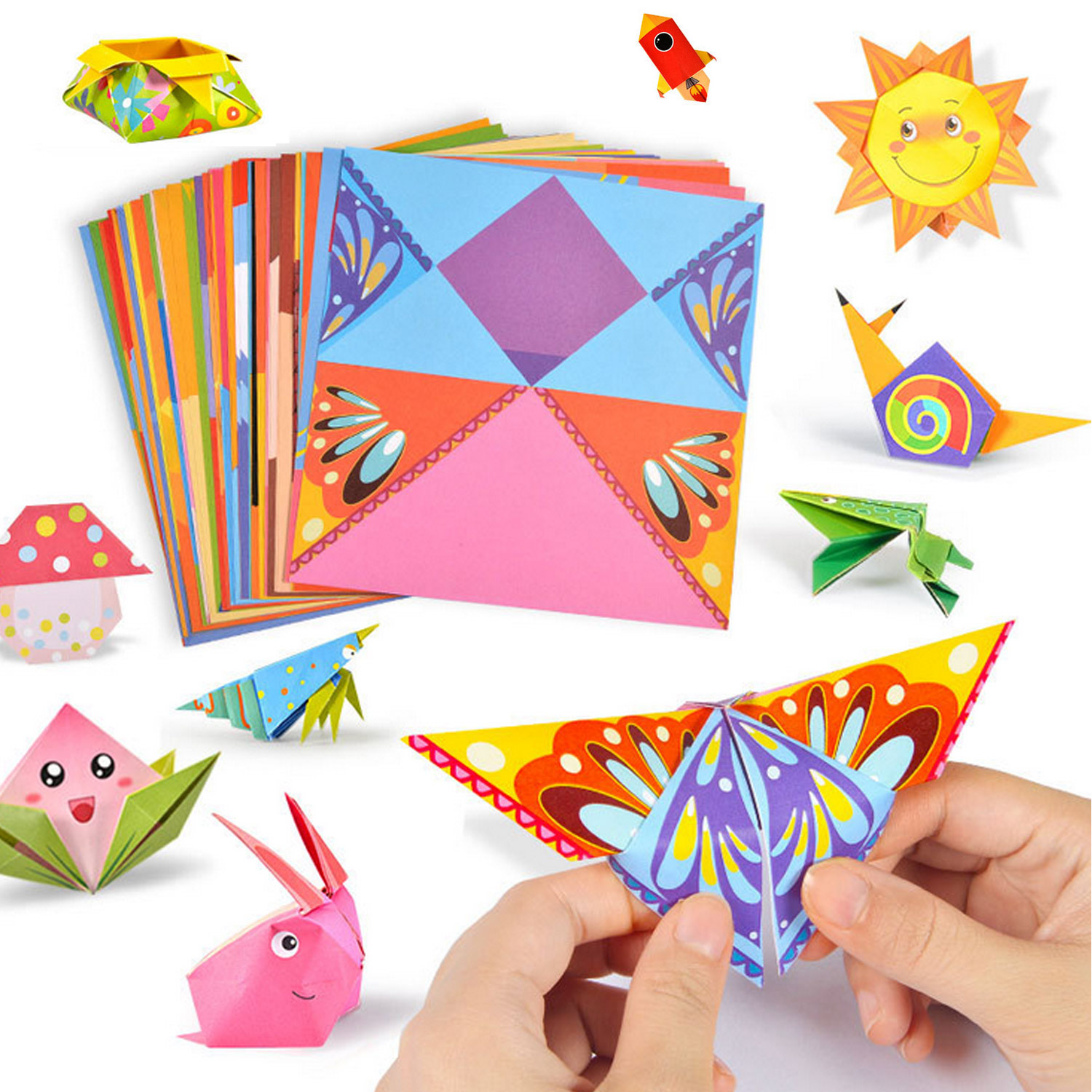 54Sheets Origami Folding Paper - Art And Craft For Nursery recensie en prijs
