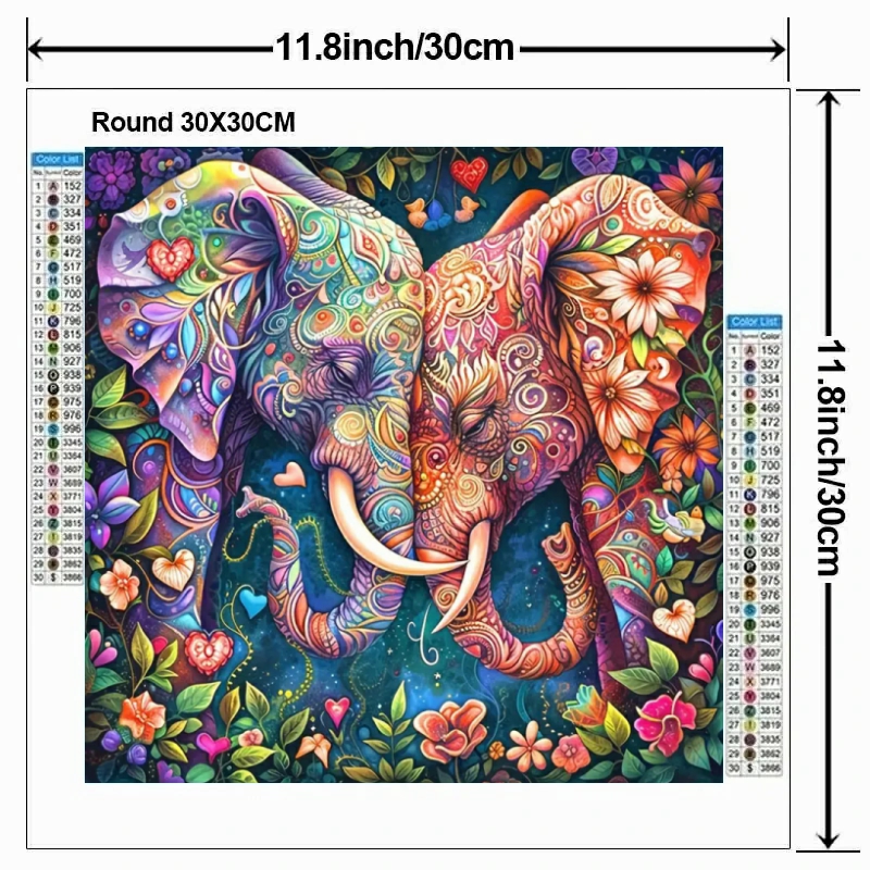 DIY Diamond Painting Kit Anima - Art Craft Elephant recensie en prijs