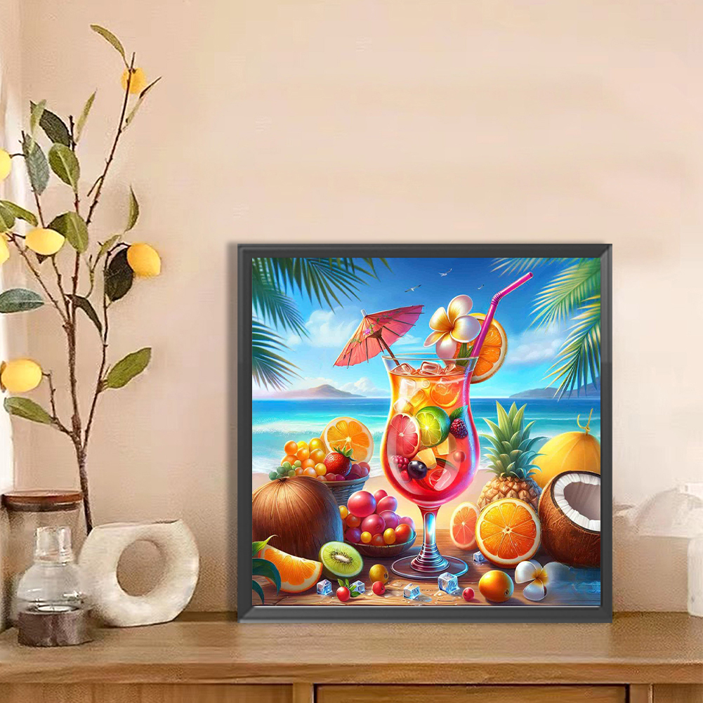 Summer Beach Full DIY 5D Round - Art Craft Ideas For Adults recensie en prijs