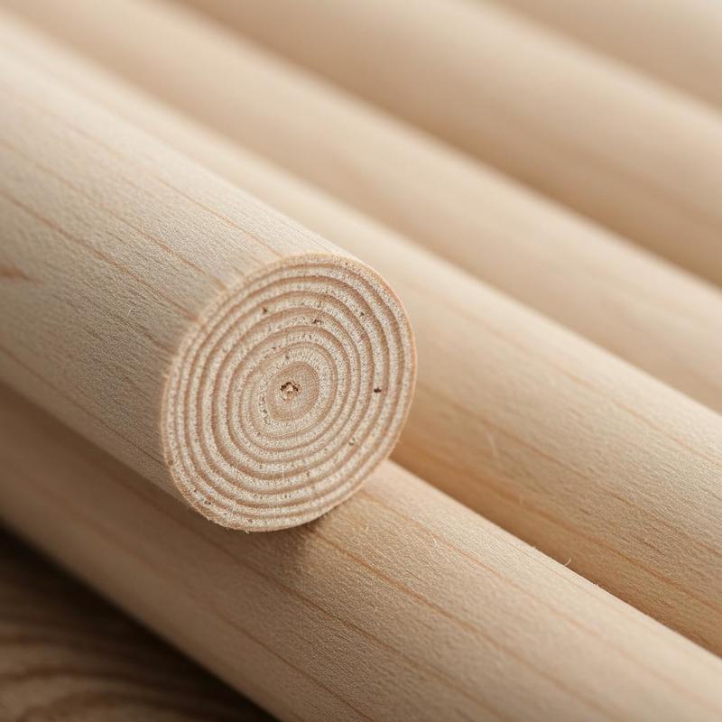 25Pcs Natural Birch Hardwood D - Art X Craft recensie en prijs