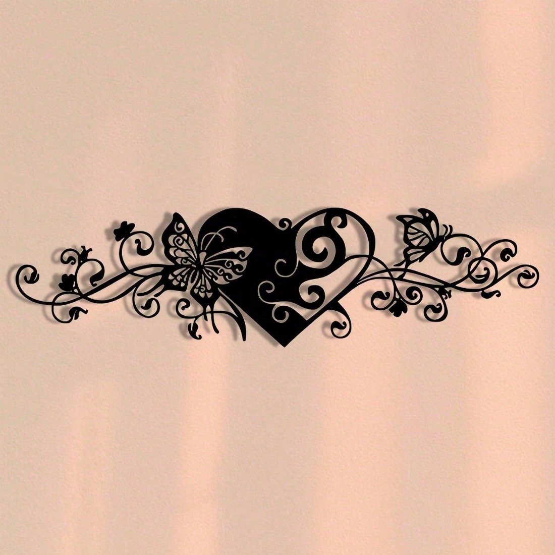 Minimalist 2D Metal Wall Art,  - Art Craft Butterfly recensie en prijs