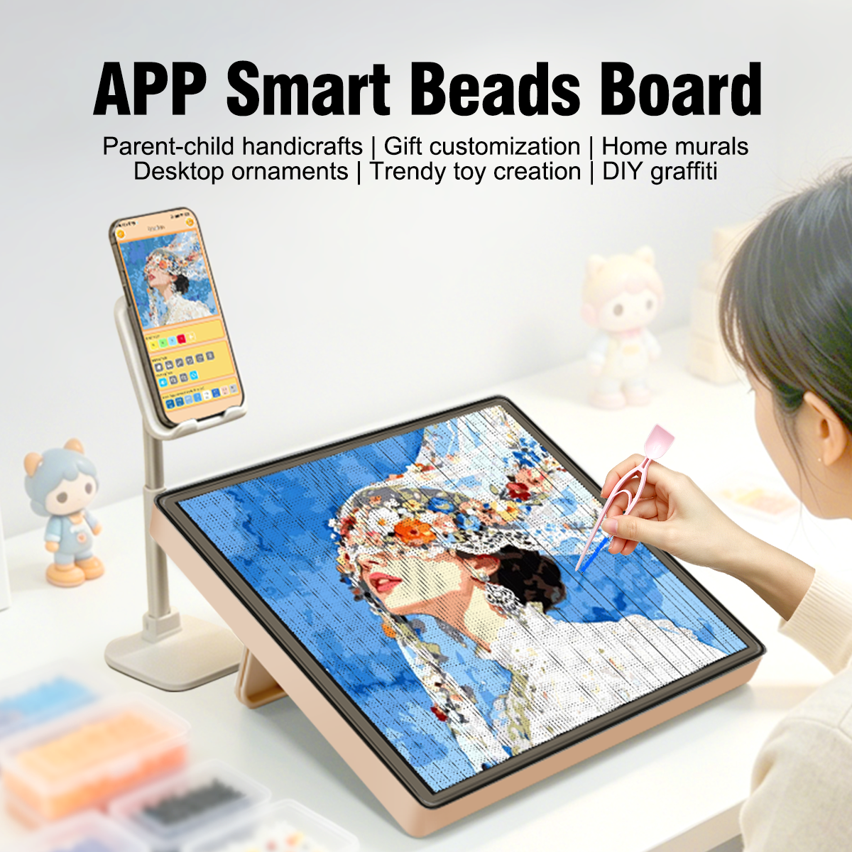 LED Fuse Beads Craft Pegboard  - Art Crafting recensie en prijs