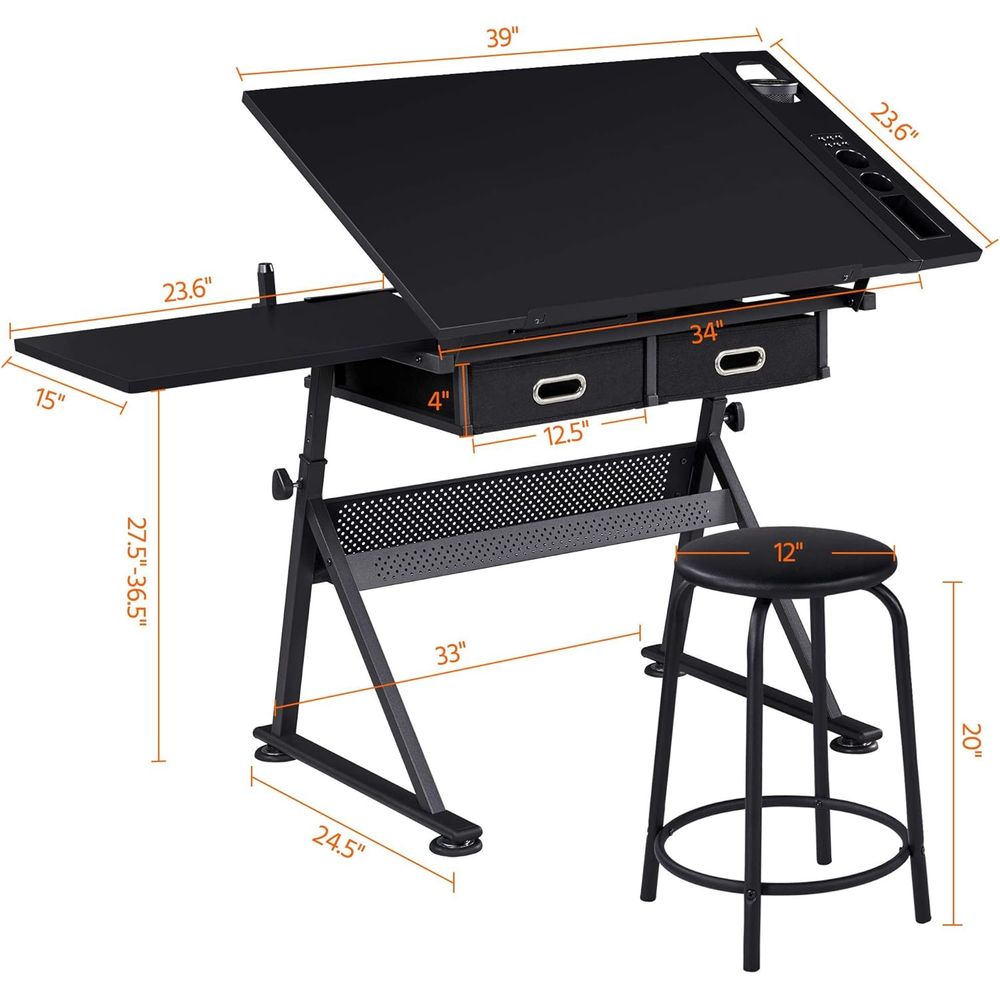 Drafting Table for Artists, He - Art & Craft On Wild Animals For Preschoolers recensie en prijs
