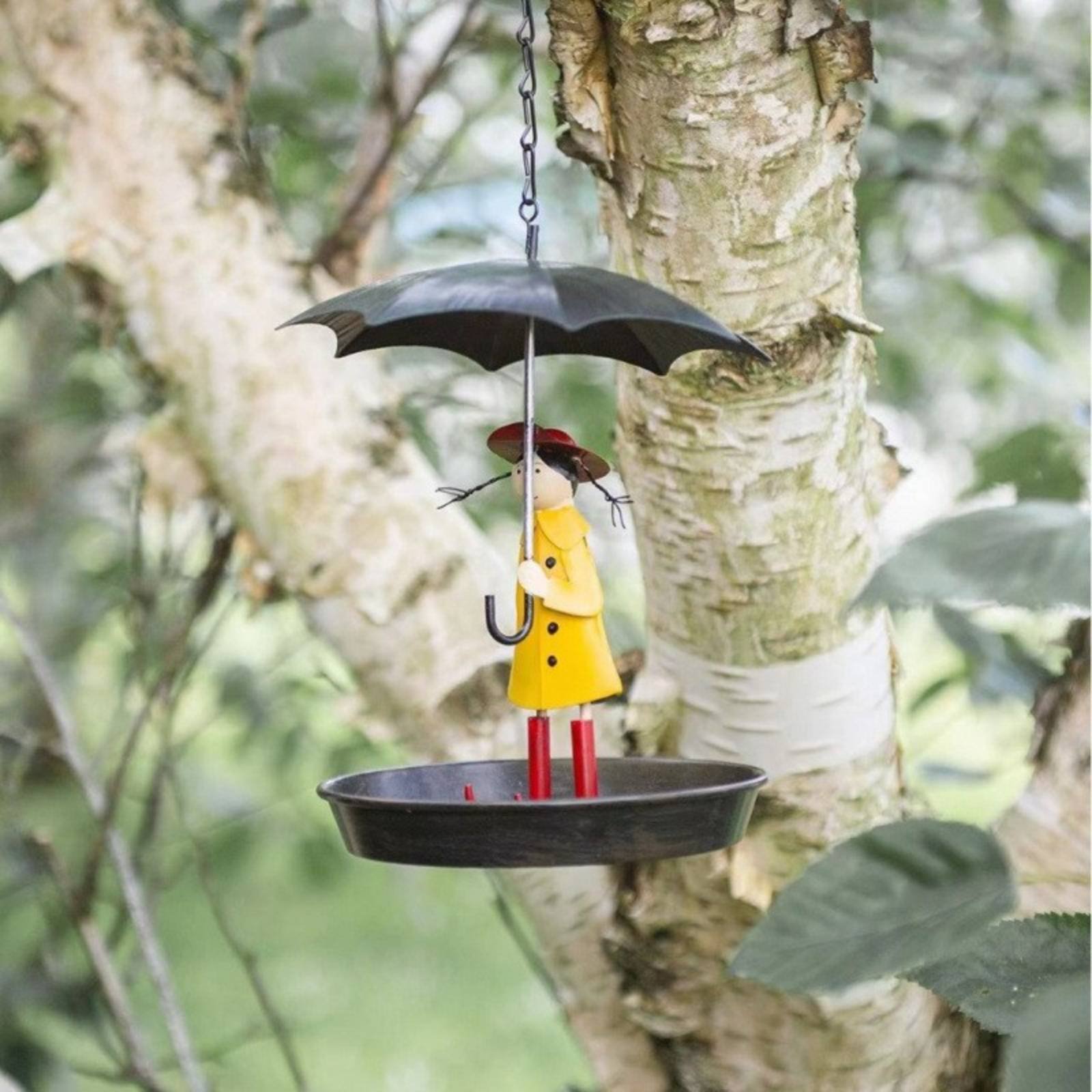 Girl with Umbrella Bird Feeder - Art Crafting recensie en prijs