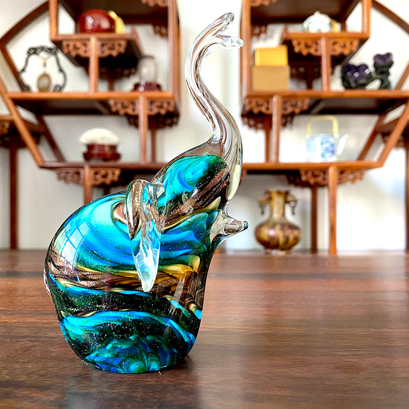 4 Colors Crystal Glass Elephan - Art Craft Elephant recensie en prijs