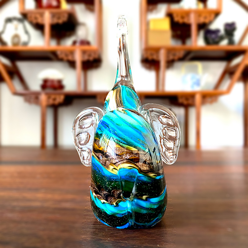 4 Colors Crystal Glass Elephan - Art Craft Elephant recensie en prijs