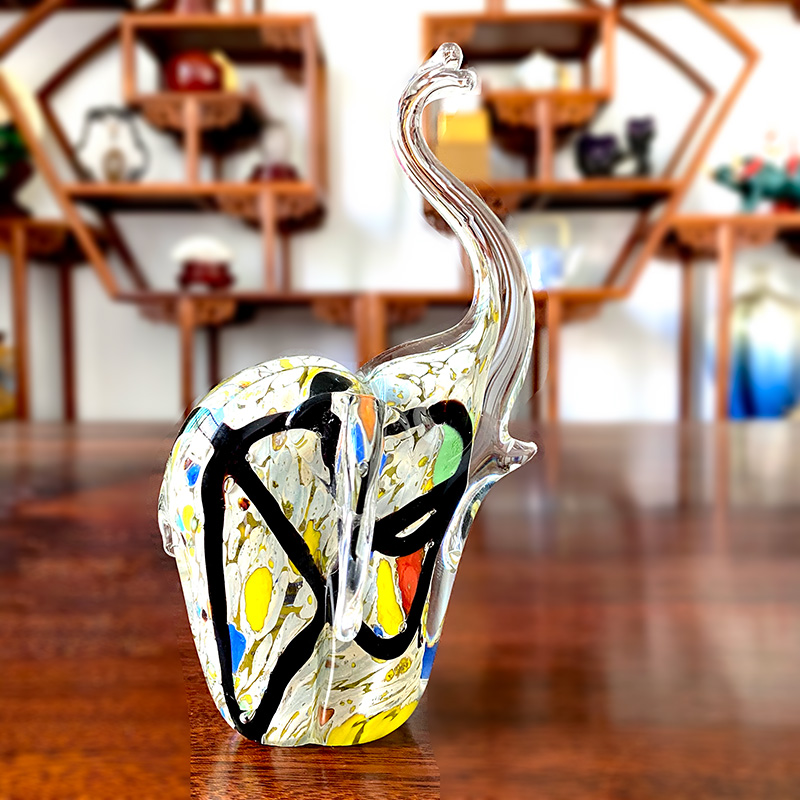 4 Colors Crystal Glass Elephan - Art Craft Elephant recensie en prijs