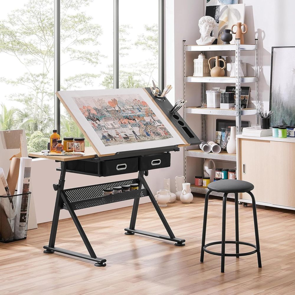 Height Adjustable Drating Tabl - Art & Craft On Wild Animals For Preschoolers recensie en prijs
