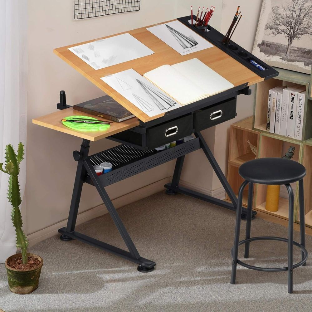 Height Adjustable Drating Tabl - Art & Craft On Wild Animals For Preschoolers recensie en prijs