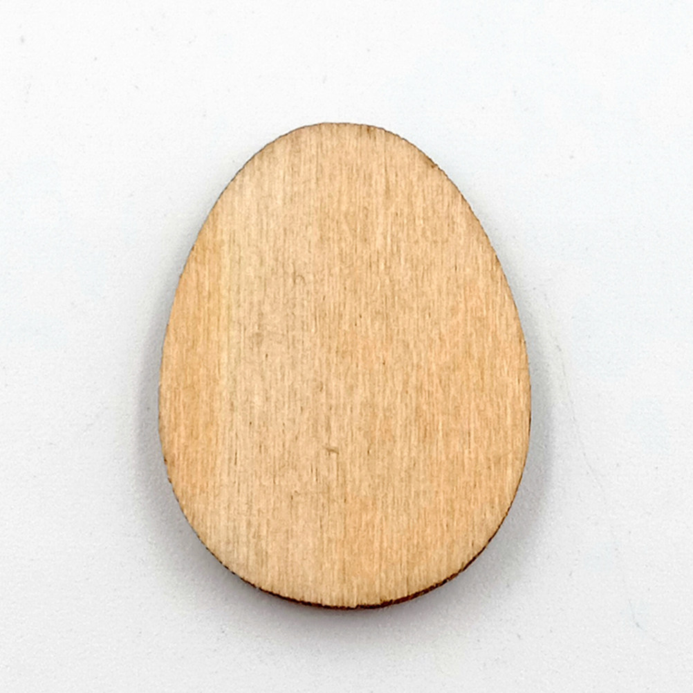 100Pcs 30Mm Egg Shaped Unfinis - Art And Craft For Nursery recensie en prijs