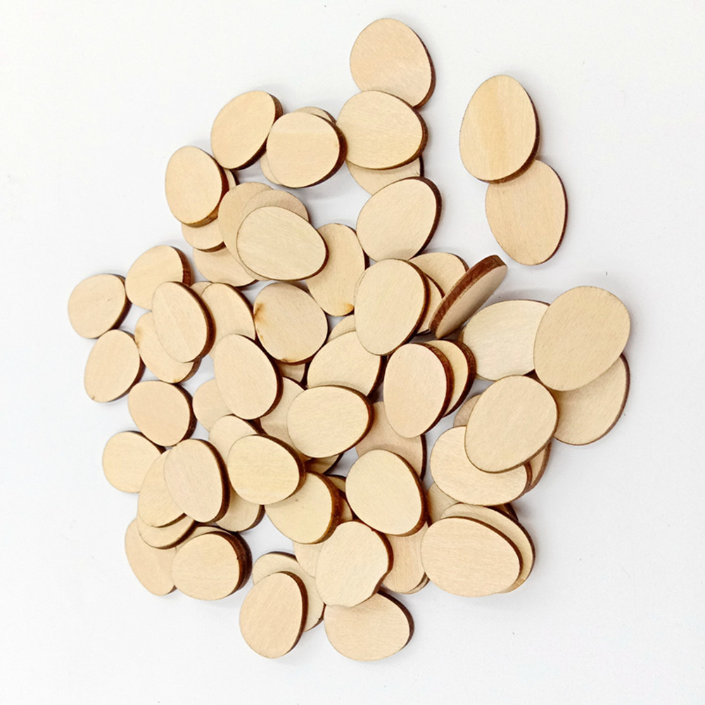 100Pcs 30Mm Egg Shaped Unfinis - Art And Craft For Nursery recensie en prijs