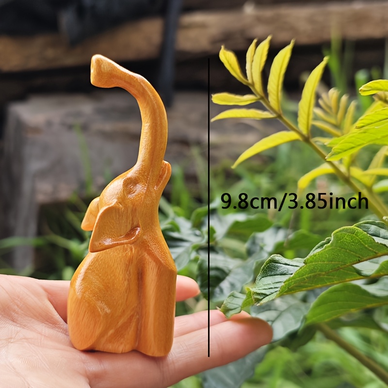 Minimalist Wooden Elephant Orn - Art Craft Elephant recensie en prijs