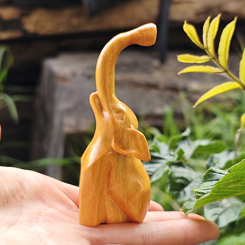 Minimalist Wooden Elephant Orn - Art Craft Elephant recensie en prijs