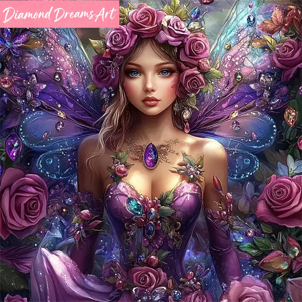 5D DIY Diamond Mosaic Woman Po - Art Craft Butterfly recensie en prijs
