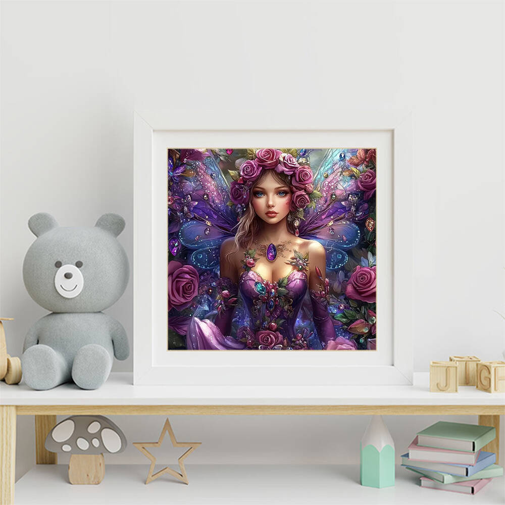 5D DIY Diamond Mosaic Woman Po - Art Craft Butterfly recensie en prijs