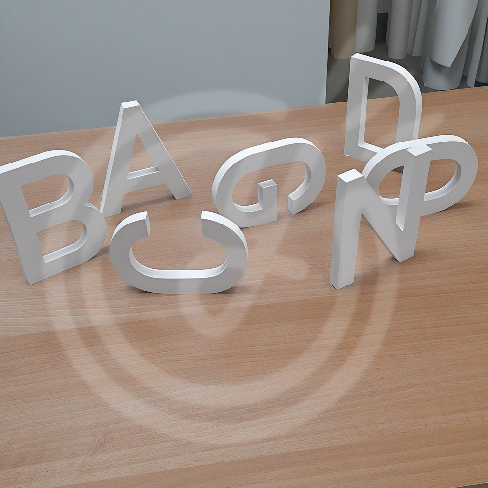 DIY Slogan Logo Letter 15CM Wh - Art Craft Logo Design recensie en prijs
