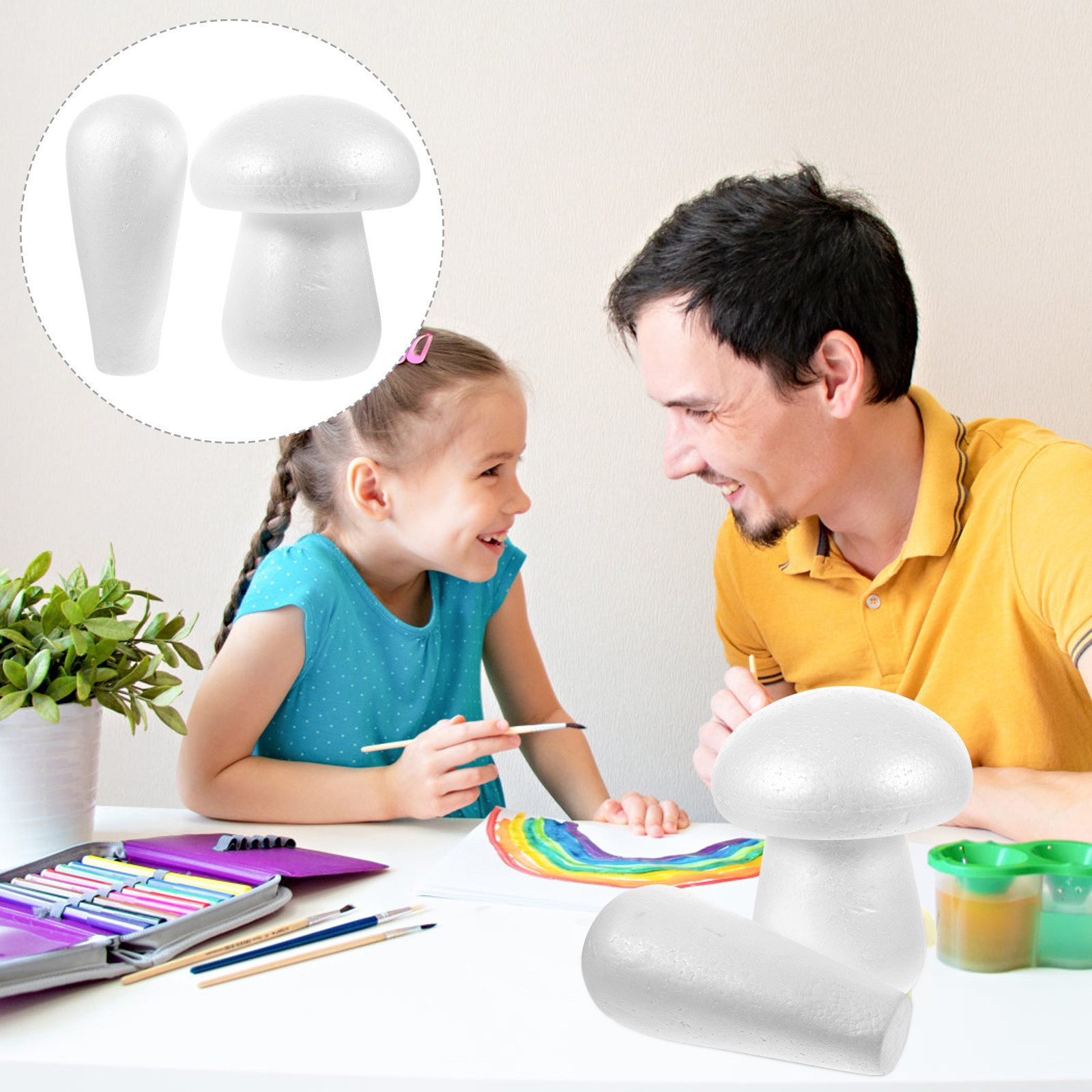 2Pcs DIY Foam Vegetable Shape  - Art And Craft Vegetable recensie en prijs