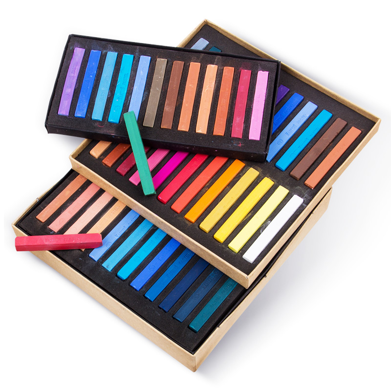 Crayons Soft Dry Pastel 12/24/ - Chalk Pastel Set recensie en prijs