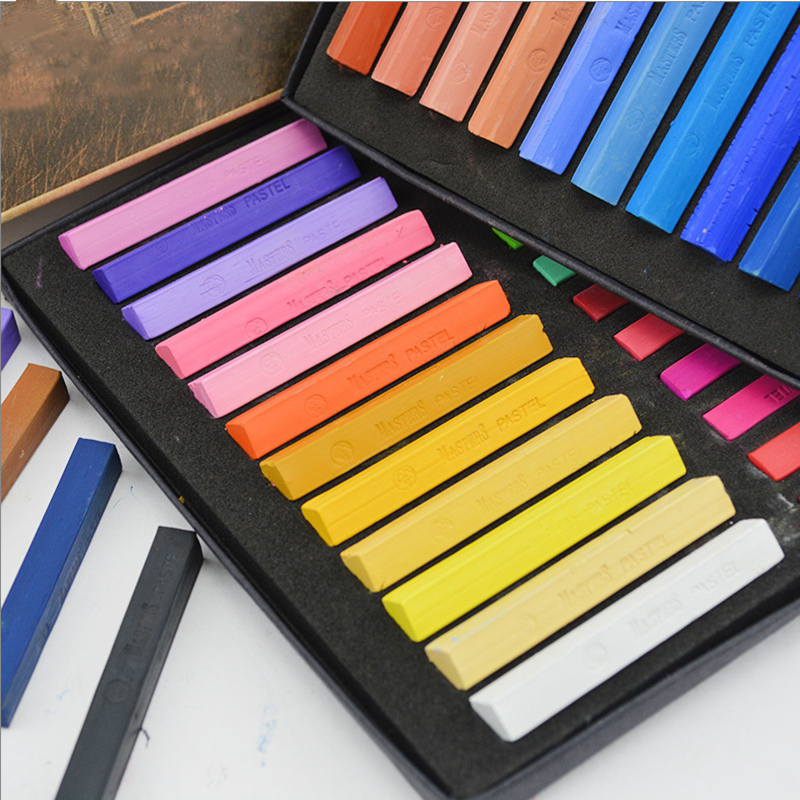 Crayons Soft Dry Pastel 12/24/ - Chalk Pastel Set recensie en prijs