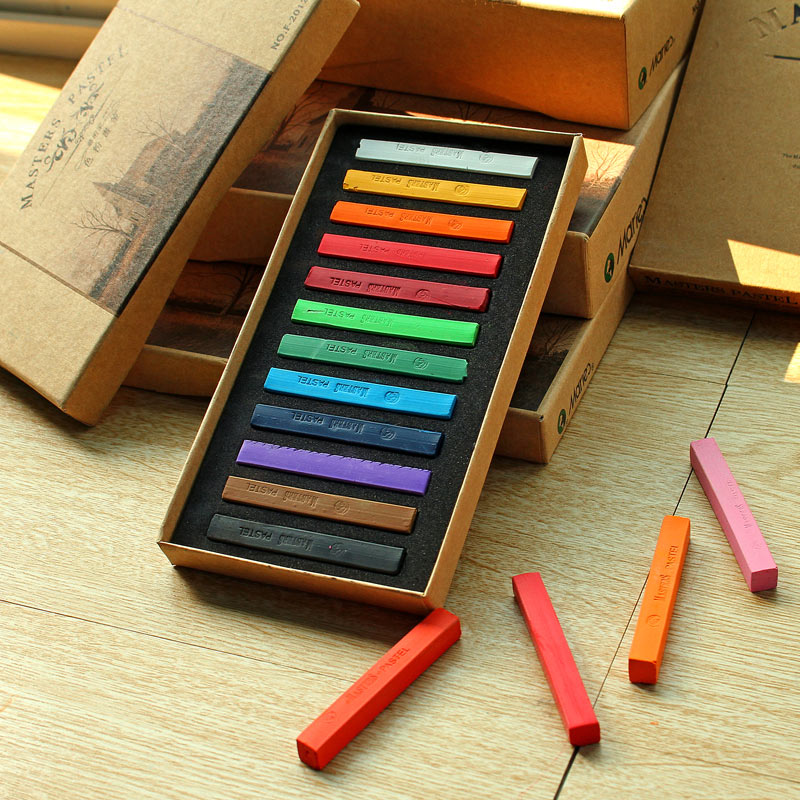 Crayons Soft Dry Pastel 12/24/ - Chalk Pastel Set recensie en prijs