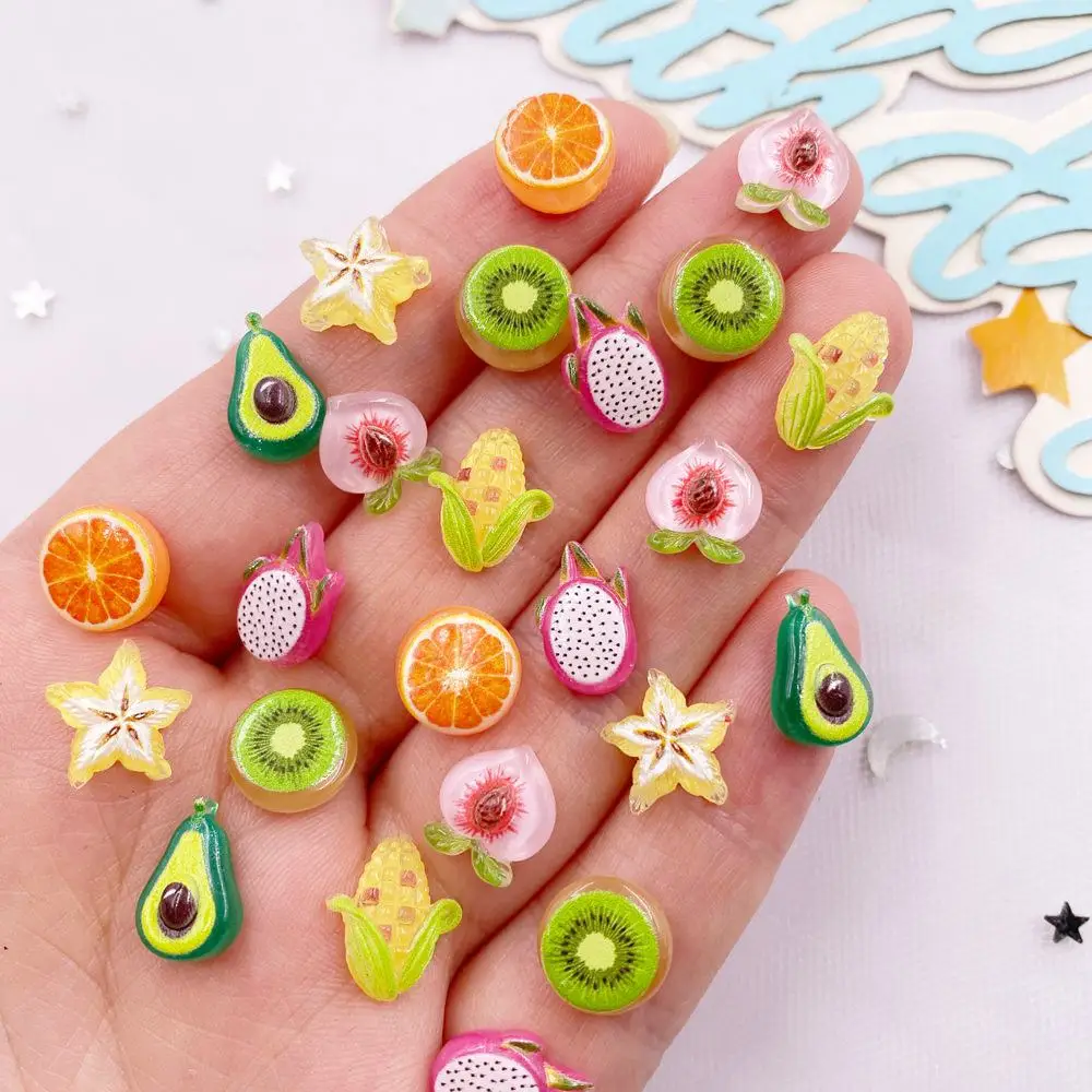 50PCS Resin Cute Mini Colorful - Art And Craft Vegetable recensie en prijs